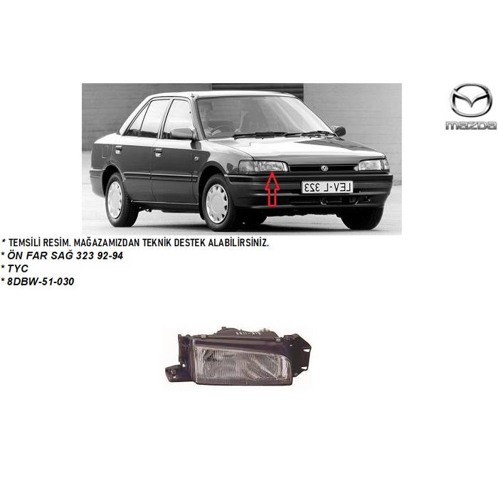 ÖN FAR SAĞ 323 92-94