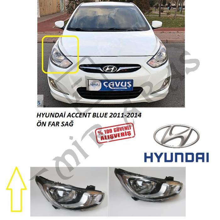 ÖN FAR SAĞ ACCENT BLUE 10-14 ELEK