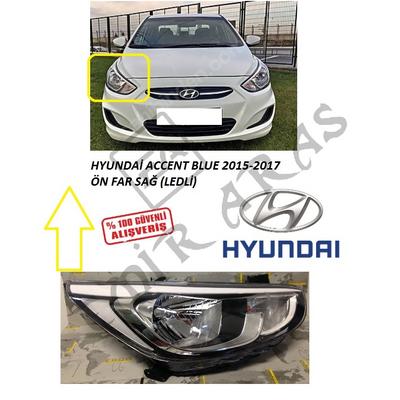 ÖN FAR SAĞ ACCENT BLUE 15-17 (BEYAZ KAŞ)