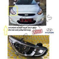 ÖN FAR SAĞ ACCENT BLUE 17-19 (LEDLİ GRİ KAŞ)