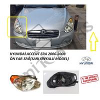 ÖN FAR SAĞ ACCENT ERA 06-09 SARI