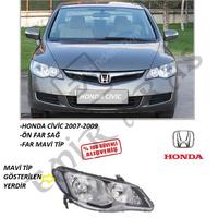 ÖN FAR SAĞ CİVİC 07-09 (FD6) (MAVİ)