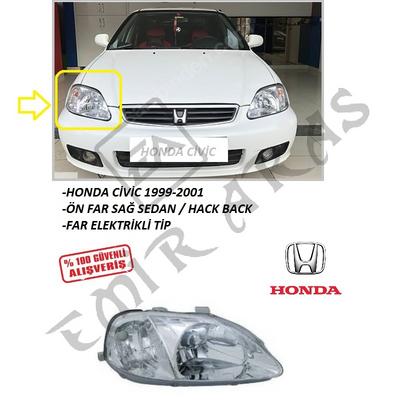 ÖN FAR SAĞ CİVİC 99-01 HB SDN ELEK