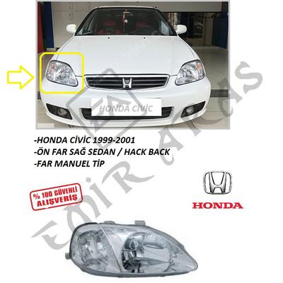ÖN FAR SAĞ CİVİC 99-01 HB SDN MANUEL