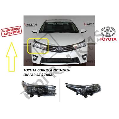 ÖN FAR SAĞ COROLLA 13-16 LED\'Lİ