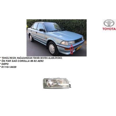 ÖN FAR SAĞ COROLLA 88-92 AE92