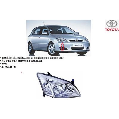 ÖN FAR SAĞ COROLLA HB 02-04