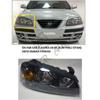 ÖN FAR SAĞ ELANTRA 04-07 (ELEKTRİKLİ SİYAH)