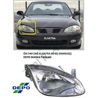 ÖN FAR SAĞ ELANTRA 99-01 (MANUEL)