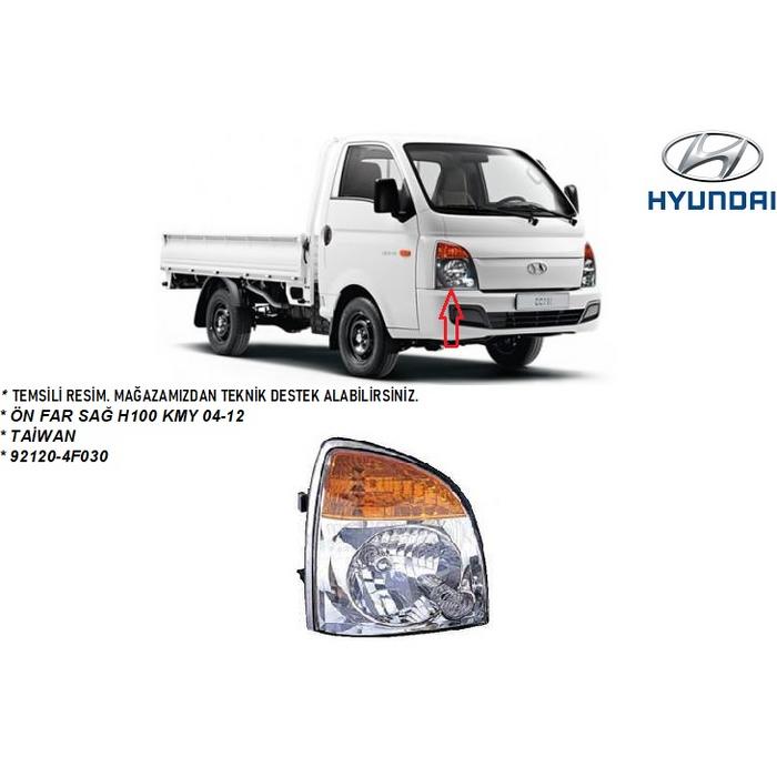 ÖN FAR SAĞ H100 KMY 04-12