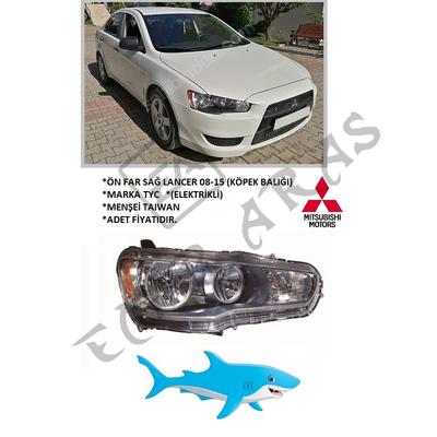 ÖN FAR SAĞ LANCER 08-15 (KÖPEK BALIĞI) (ELEKTRİKLİ)
