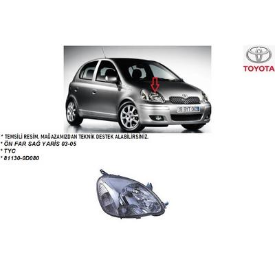 ÖN FAR SAĞ YARİS 03-06 (DAMLA TİP)