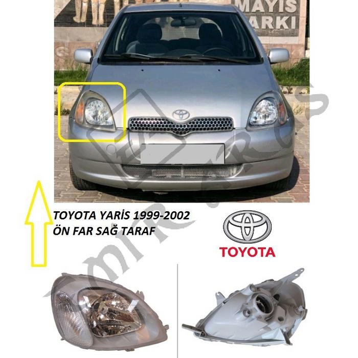 ÖN FAR SAĞ YARİS 99-02