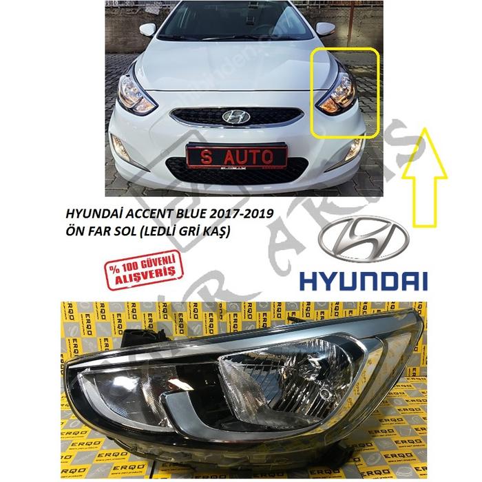 ÖN FAR SOL ACCENT BLUE 17-19 (GRİ KAŞ)