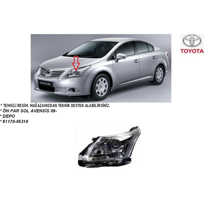 ÖN FAR SOL AVENSİS 09-