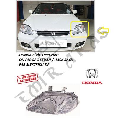 ÖN FAR SOL CİVİC 99-01 HB SDN ELEK.