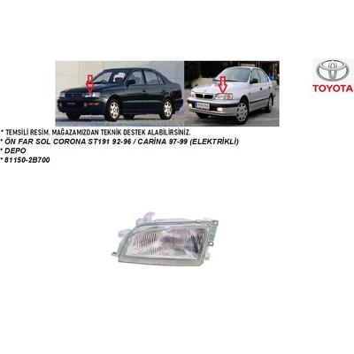 ÖN FAR SOL CORONA ST191 92-96  CARİNA 97-99 (ELEKTRİKLİ)