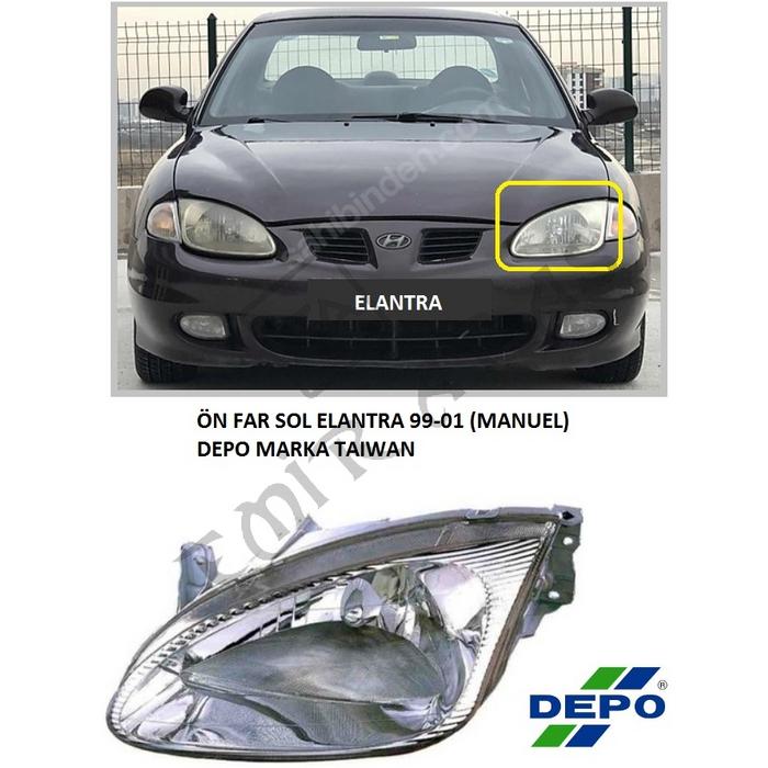 ÖN FAR SOL ELANTRA 99-01 (MANUEL)