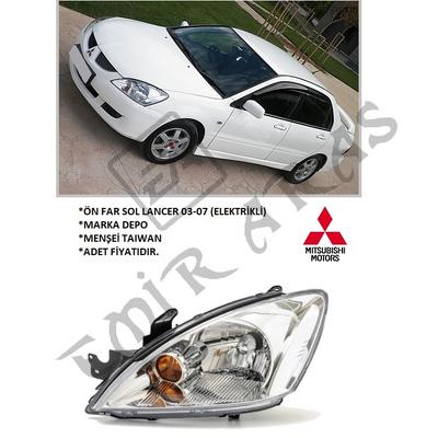 ÖN FAR SOL LANCER 03-07 (ELEKTRİKLİ)