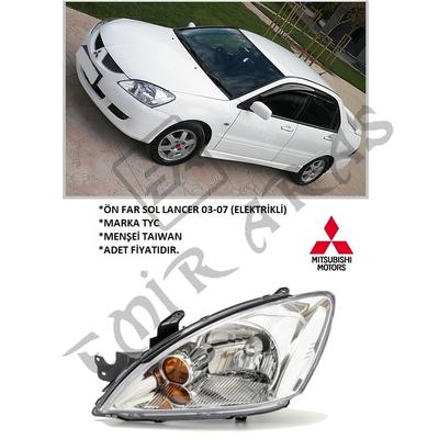 ÖN FAR SOL LANCER 03-07 (ELEKTRİKLİ)