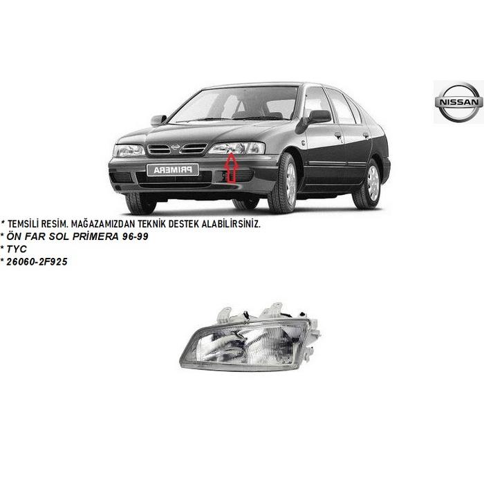 ÖN FAR SOL PRİMERA 96-99