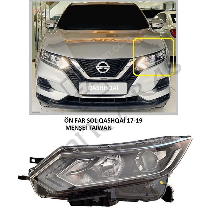 ÖN FAR SOL QASHQAİ 17-19