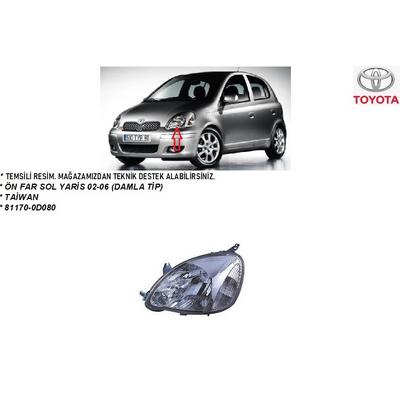 ÖN FAR SOL YARİS 03-06 (DAMLA TİP)