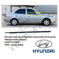 ÖN KAPI CAM DIŞ SIYIRICI FİTİLİ SAĞ ACCENT 00-05 (ÇITA)