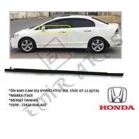 ÖN KAPI CAM DIŞ SIYIRICI FİTİLİ SOL CİVİC 07-11 (ÇITA)