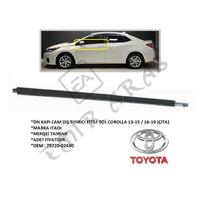 ÖN KAPI CAM DIŞ SIYIRICI FİTİLİ SOL COROLLA 13-15  16-19 (ÇITA)