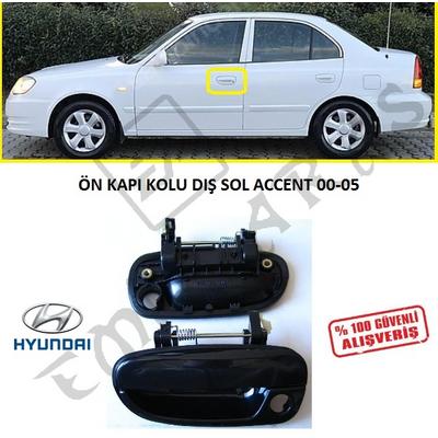 ÖN KAPI KOLU DIŞ SOL ACCENT 00-05