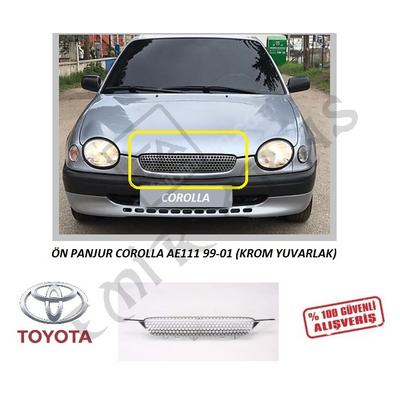 ÖN PANJUR COROLLA AE111 99-01 (KROM YUVARLAK)