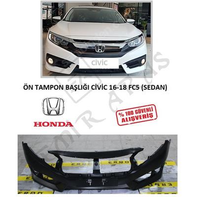 ÖN TAMPON BAŞLIĞI CİVİC 16-18 FC5 (SEDAN) (IZGARA\'LI)