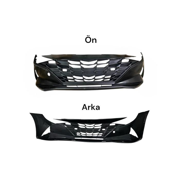 ÖN TAMPON BAŞLIĞI ELANTRA 21- (IZGARALI KARLIKLI) (SET) HYB159NA