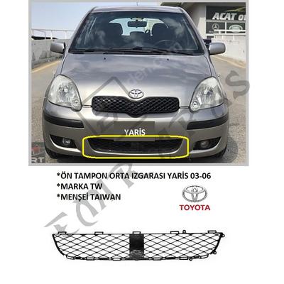ÖN TAMPON ORTA IZGARASI YARİS 03-06