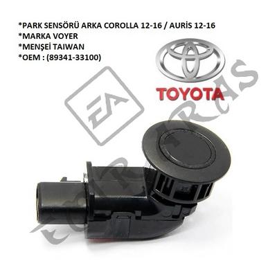 PARK SENSÖRÜ ARKA COROLLA 12-16  AURİS 12-16 (89341-33100)