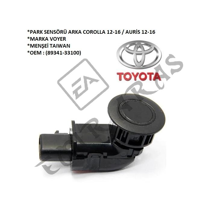 PARK SENSÖRÜ ARKA COROLLA 12-16  AURİS 12-16 (89341-33100)