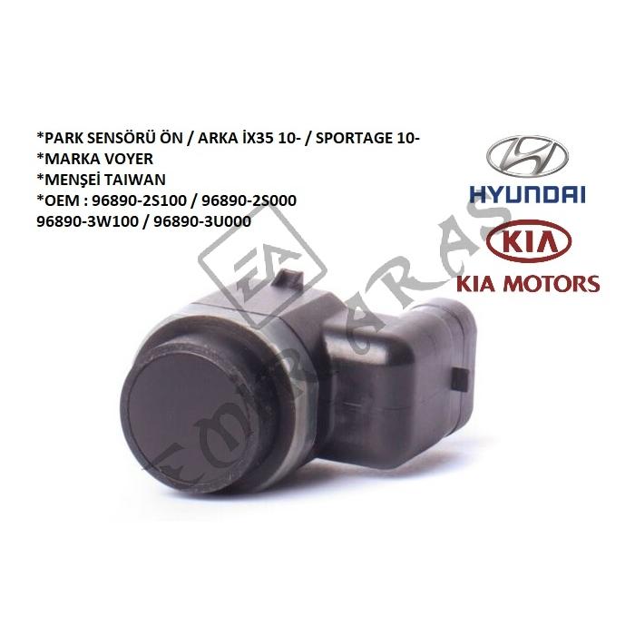 PARK SENSÖRÜ ÖN  ARKA İX35 10-  SPORTAGE 10- (96890-3U100  96890-2S100)