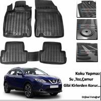 PASPAS QASHQAİ 07-12 3D (SİYAH)