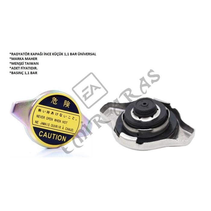 RADYATÖR KAPAĞI İNCE KÜÇÜK 1,1 BAR ÜNİVERSAL