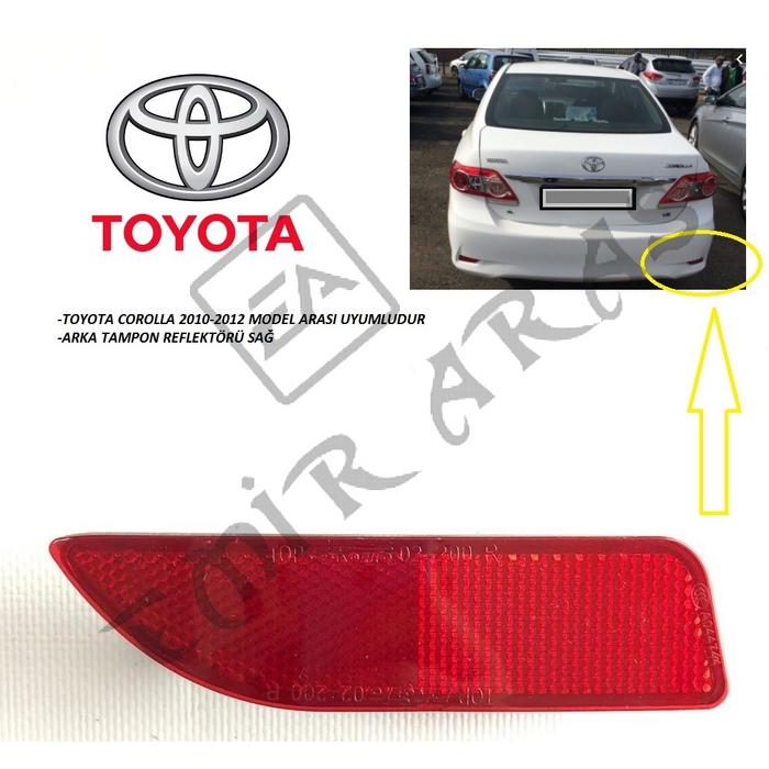 REFLEKTÖR ARKA SOL COROLLA 10-12