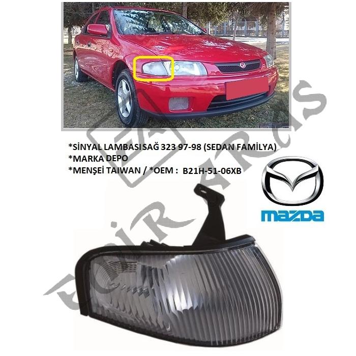 SİNYAL LAMBASI SAĞ 323 97-98 (SEDAN FAMİLYA)