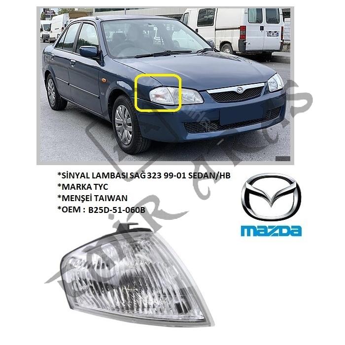 SİNYAL LAMBASI SAĞ 323 99-01 SEDAN HB