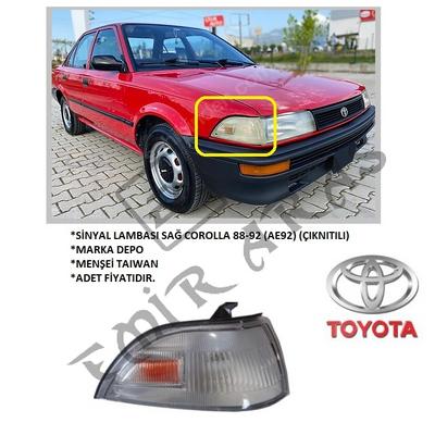 SİNYAL LAMBASI SAĞ COROLLA 88-92 (AE92) (ÇIKNITILI)