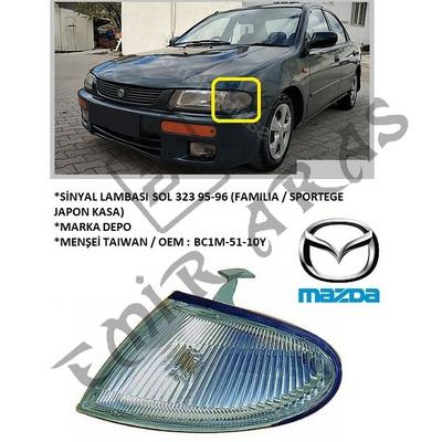 SİNYAL LAMBASI SOL 323 95-96 (FAMILIA  SPORTEGE JAPON KASA)