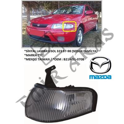 SİNYAL LAMBASI SOL 323 97-98 (SEDAN FAMİLYA)