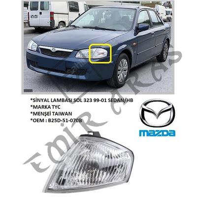 SİNYAL LAMBASI SOL 323 99-01 SEDAN HB