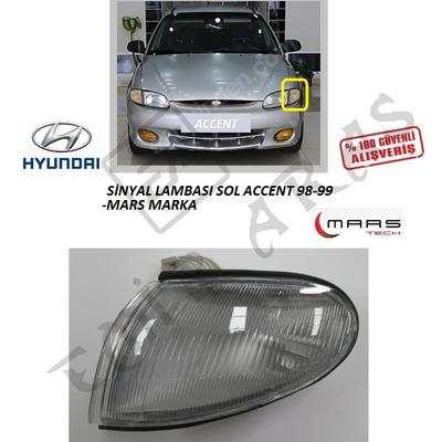 SİNYAL LAMBASI SOL ACCENT 98-99