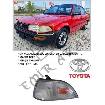 SİNYAL LAMBASI SOL COROLLA 88-92 (AE92) (ÇIKNITILI)