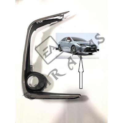 SİS LAMBA KAPAĞI SAĞ COROLLA 19- (SİS DELİKLİ KROM)